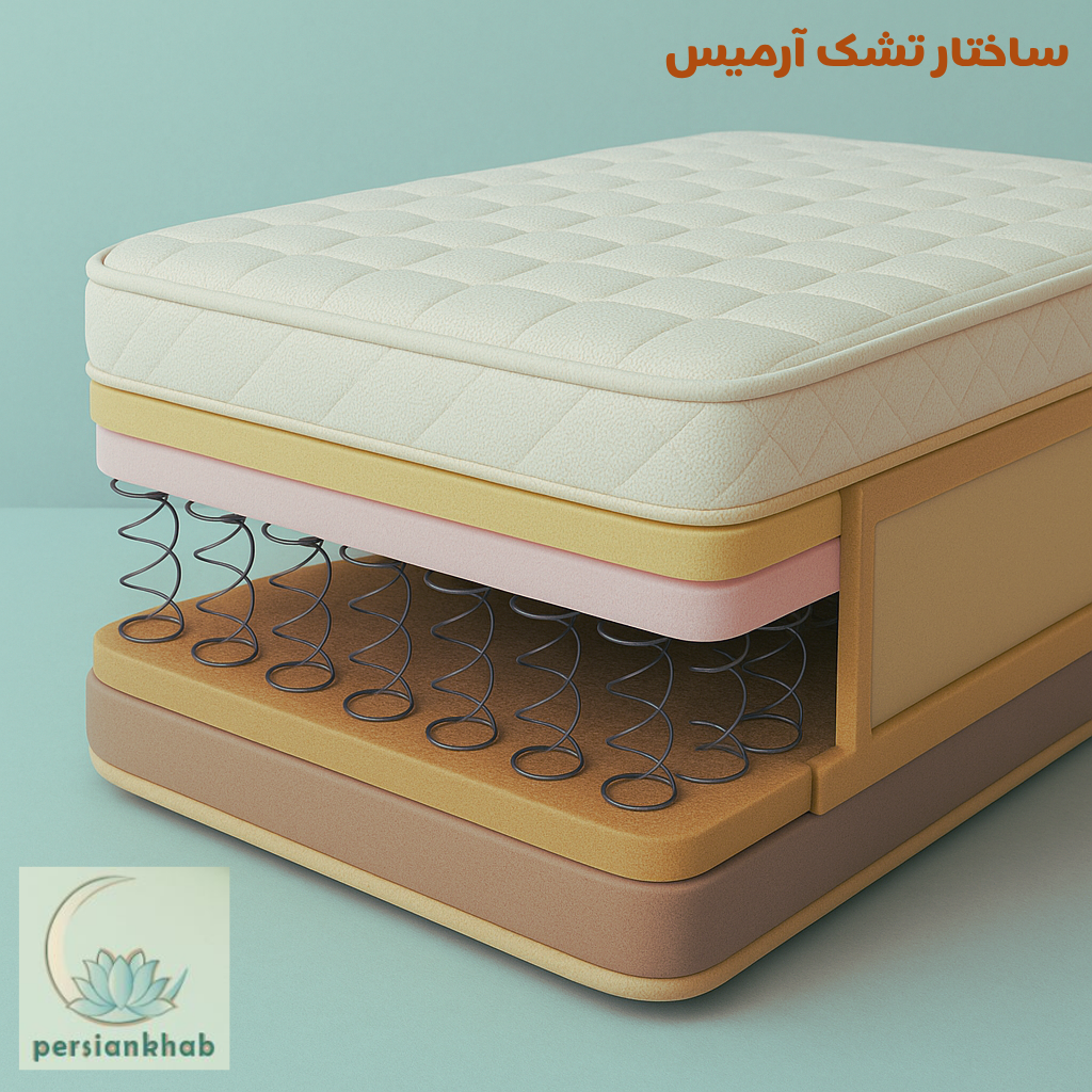 تشک طبی فنری آرمیس