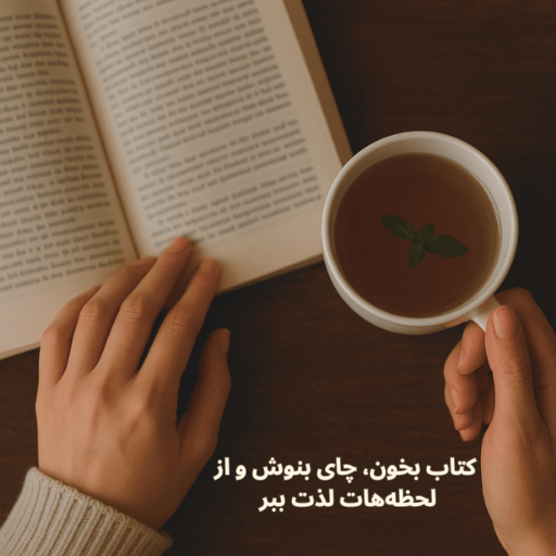خوندن کتاب برای خواب خوبه